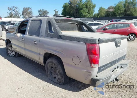 2006 Chevrolet Avalanche 1500 Z66 из США, поврежденный, VIN 3GNEC12Z46G106395